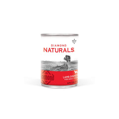 Diamond Naturals cordero: lata en 132 oz para perros activos con sabor natural