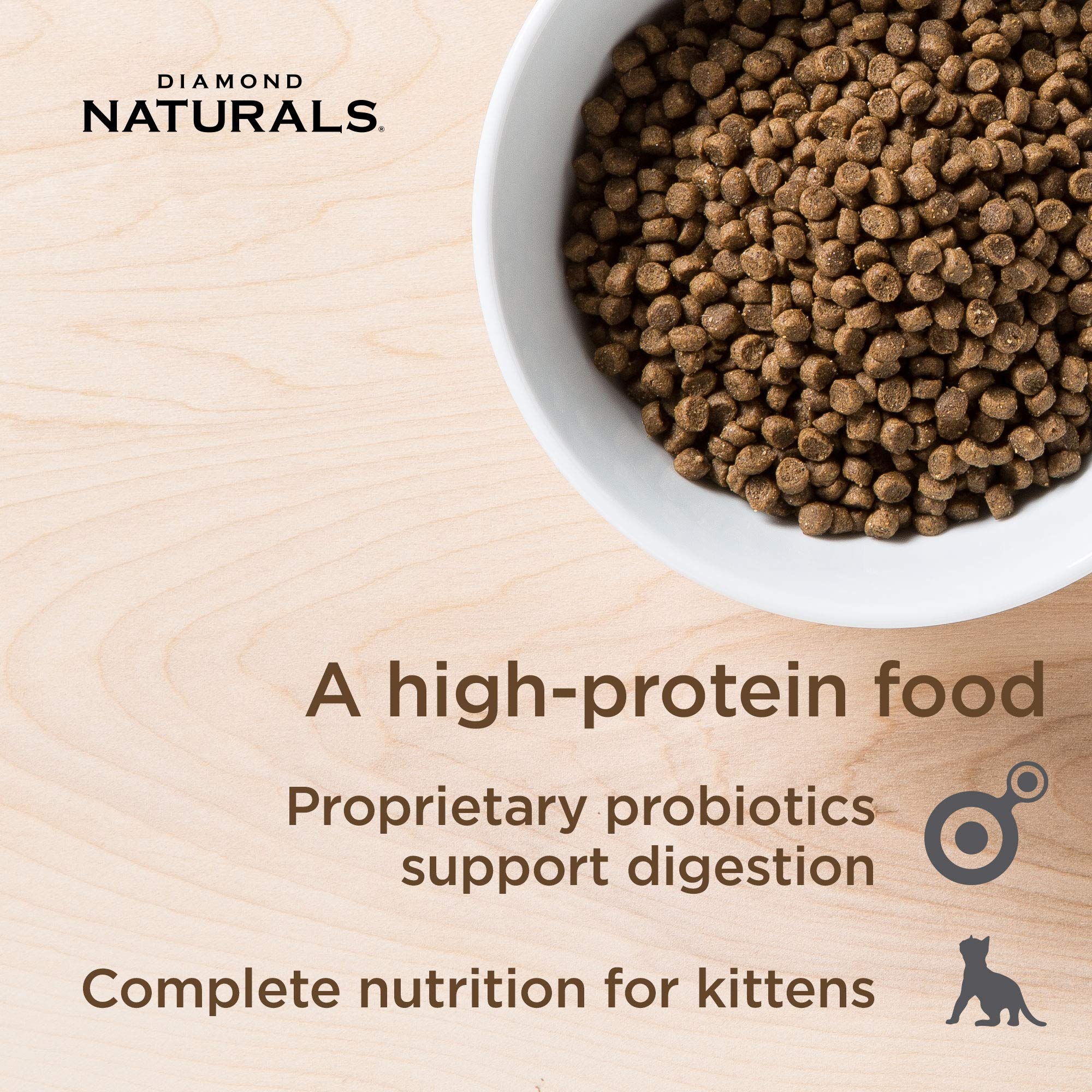 DIAMOND NATURALS DHA para desarrollo cerebral y visión en gatitos