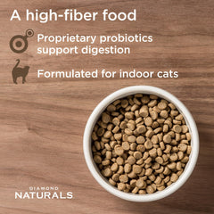 Diamond Naturals proteína de pollo sin jaula, fuente de energía diaria para gatos.