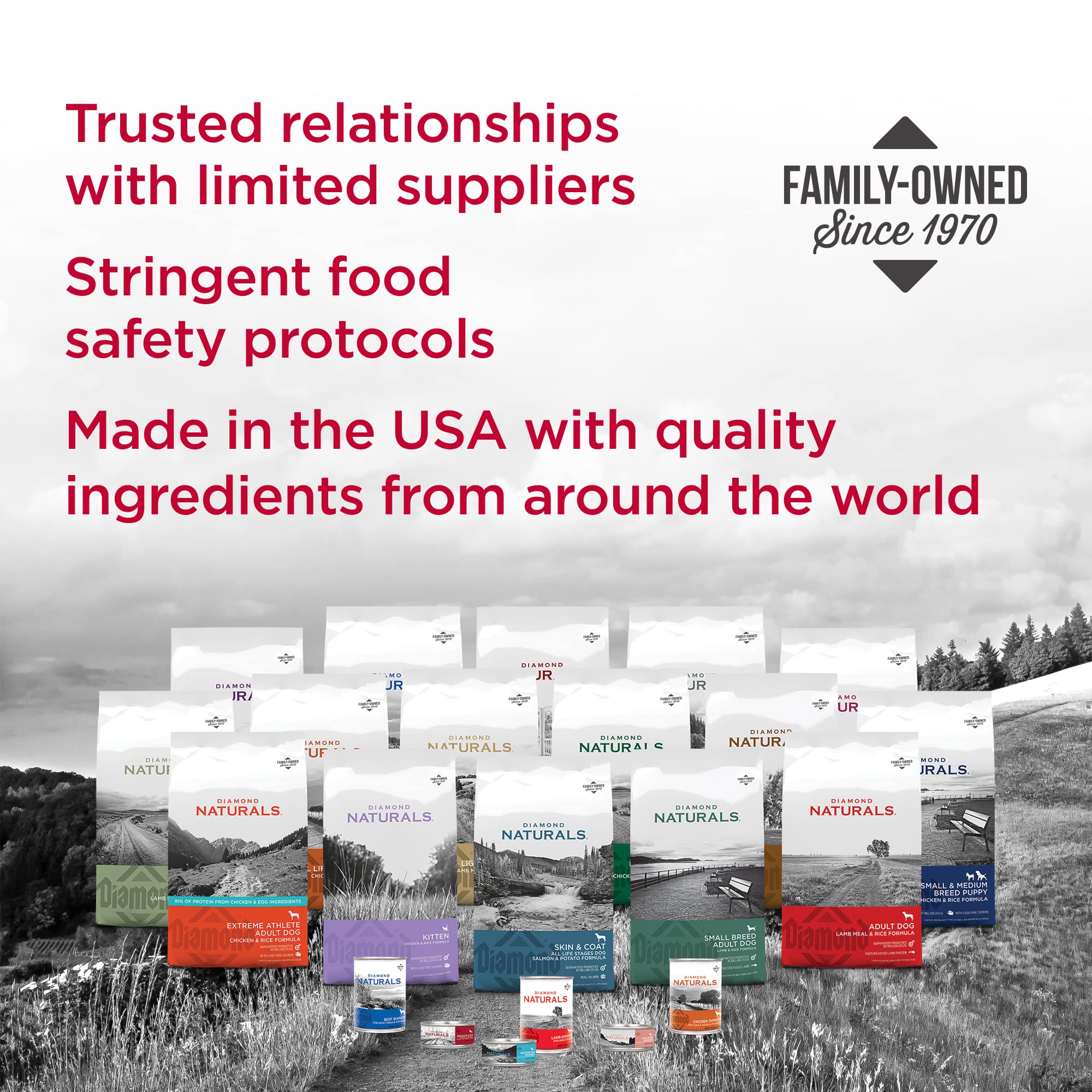 Diamond Naturals cordero: servicio práctico para la comida diaria