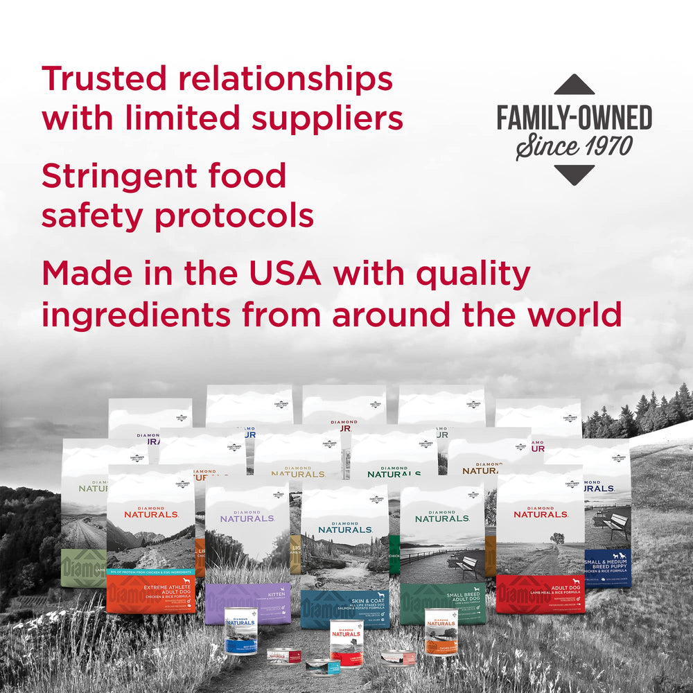 Diamond Naturals cordero: servicio práctico para la comida diaria