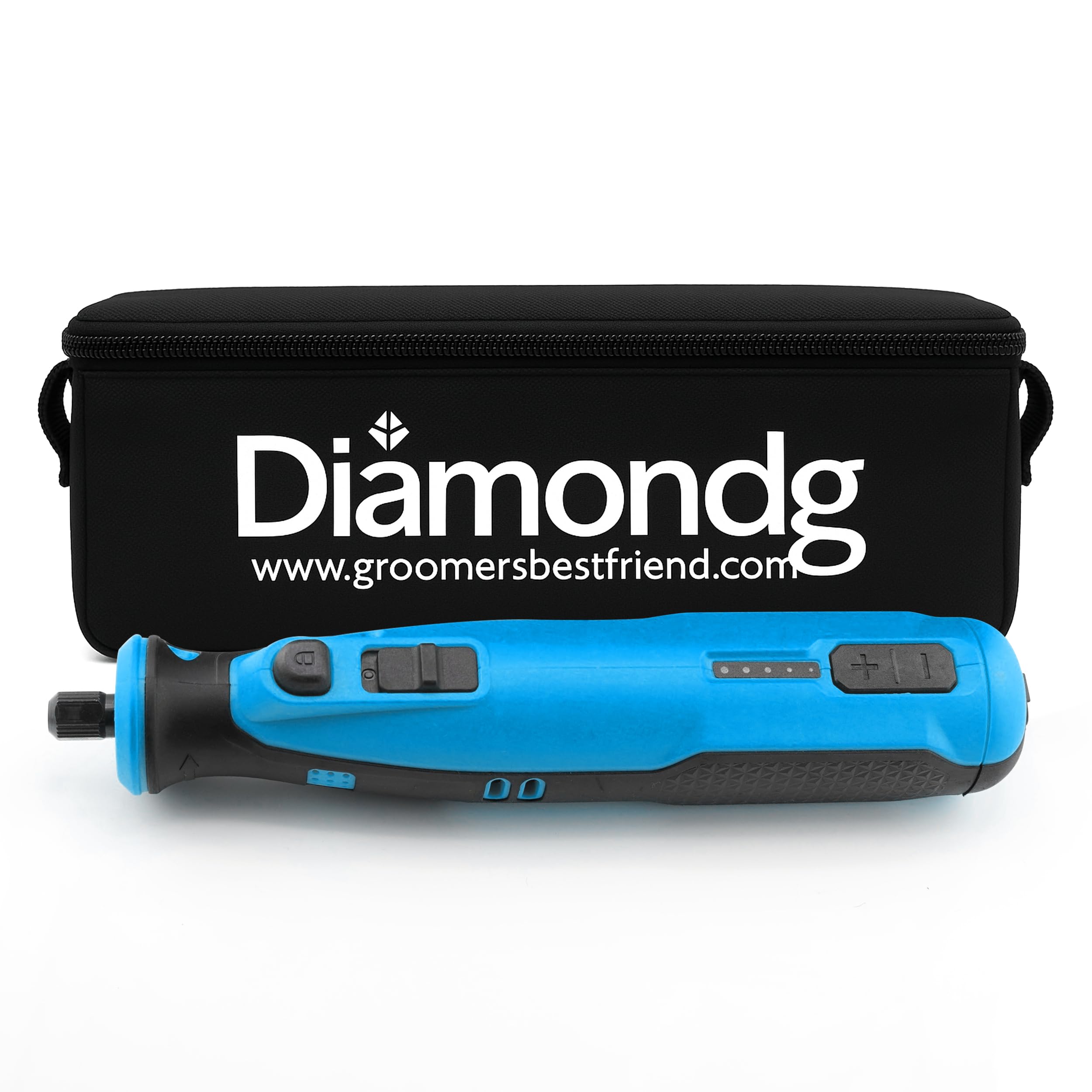 Diamondg afilador de uñas para perros sin cables con luz LED para mayor visibilidad.