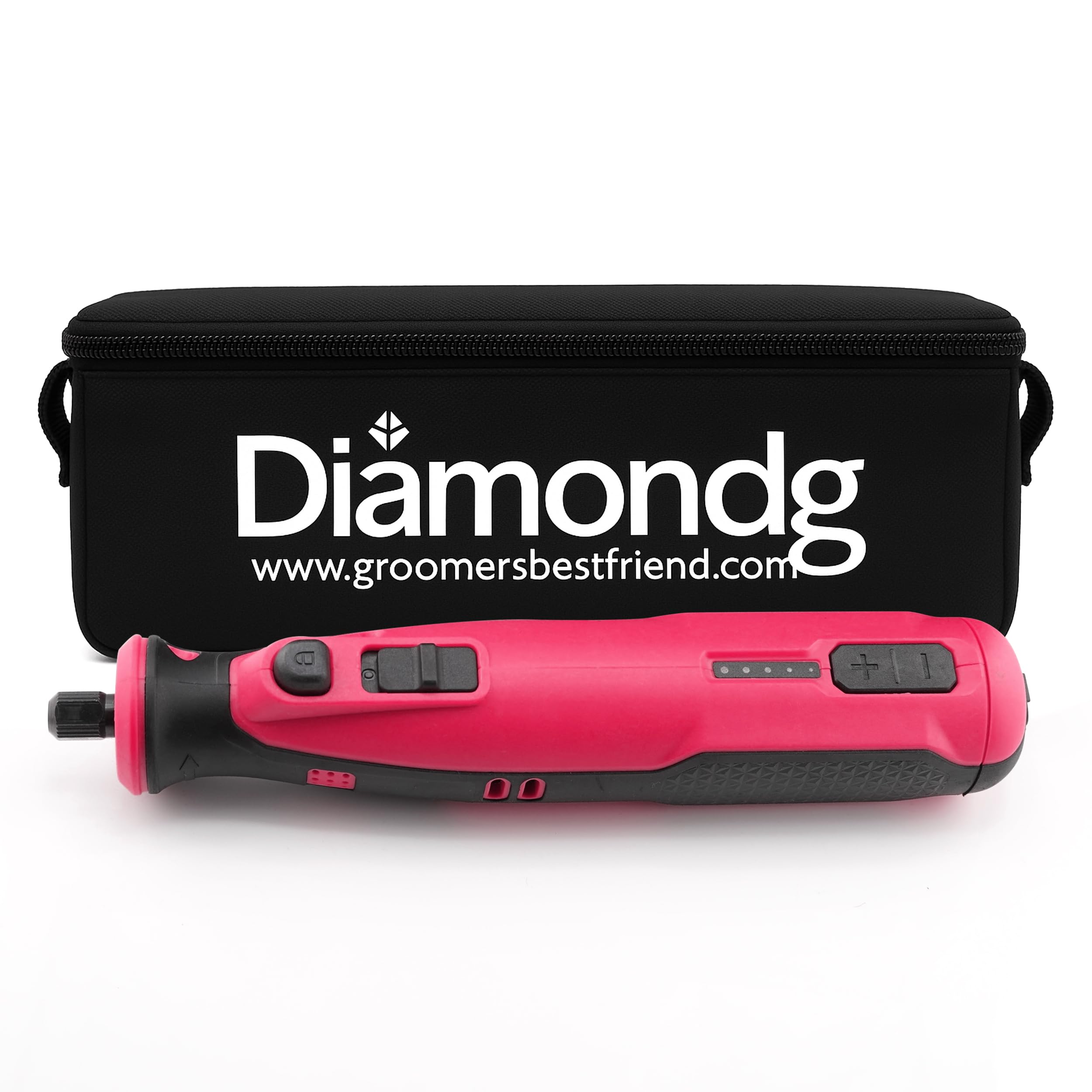 Diamondg Lima inalámbrica para perros con luz LED, útil para cortes precisos en casa