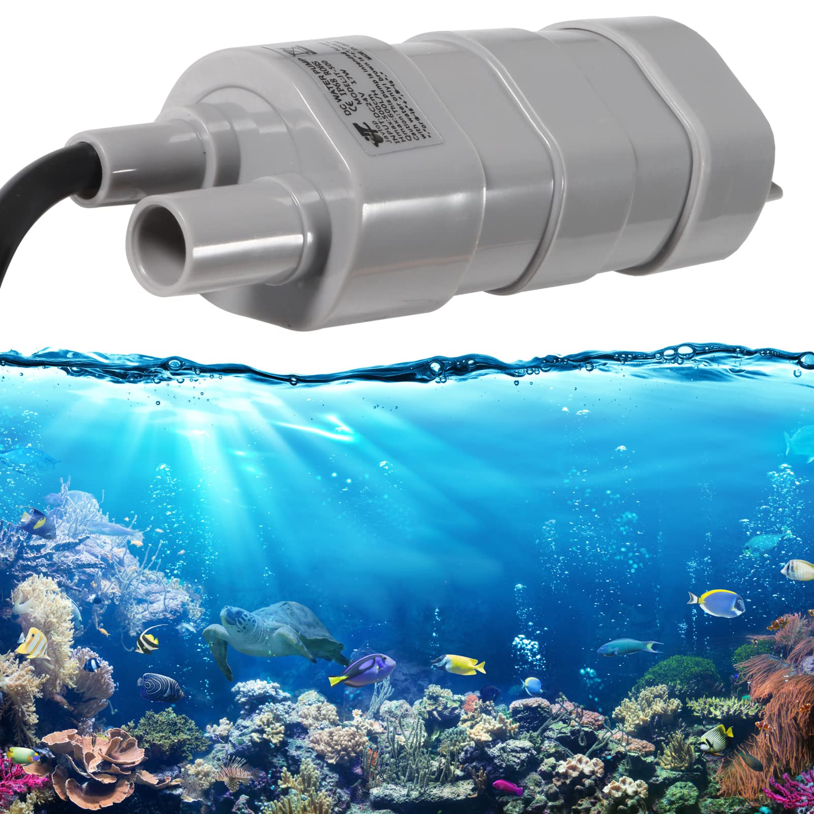 DIANN bomba submersible 12V con cable de 1,5 m para instalación fácil.