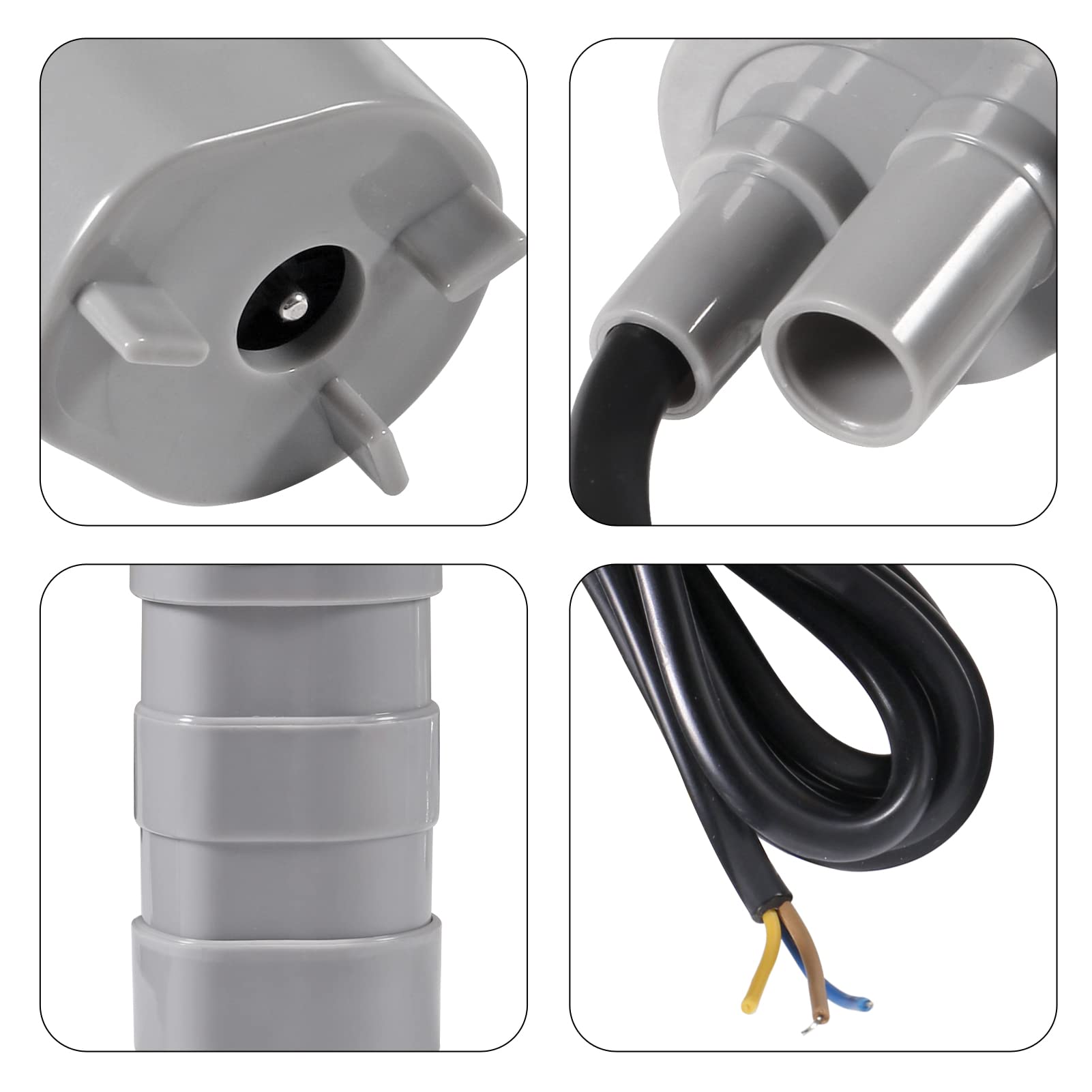 DIANN bomba submersible mini 12V de bajo ruido para acuario.