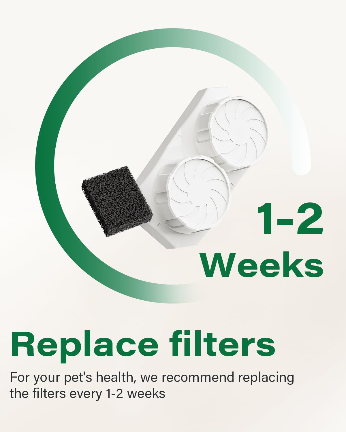 DIANU conjunto de 9 filtros para fuente de acero inoxidable