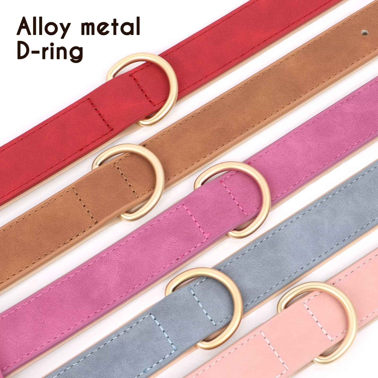 Didog collar confort duradero azul, perfecto para aventuras.