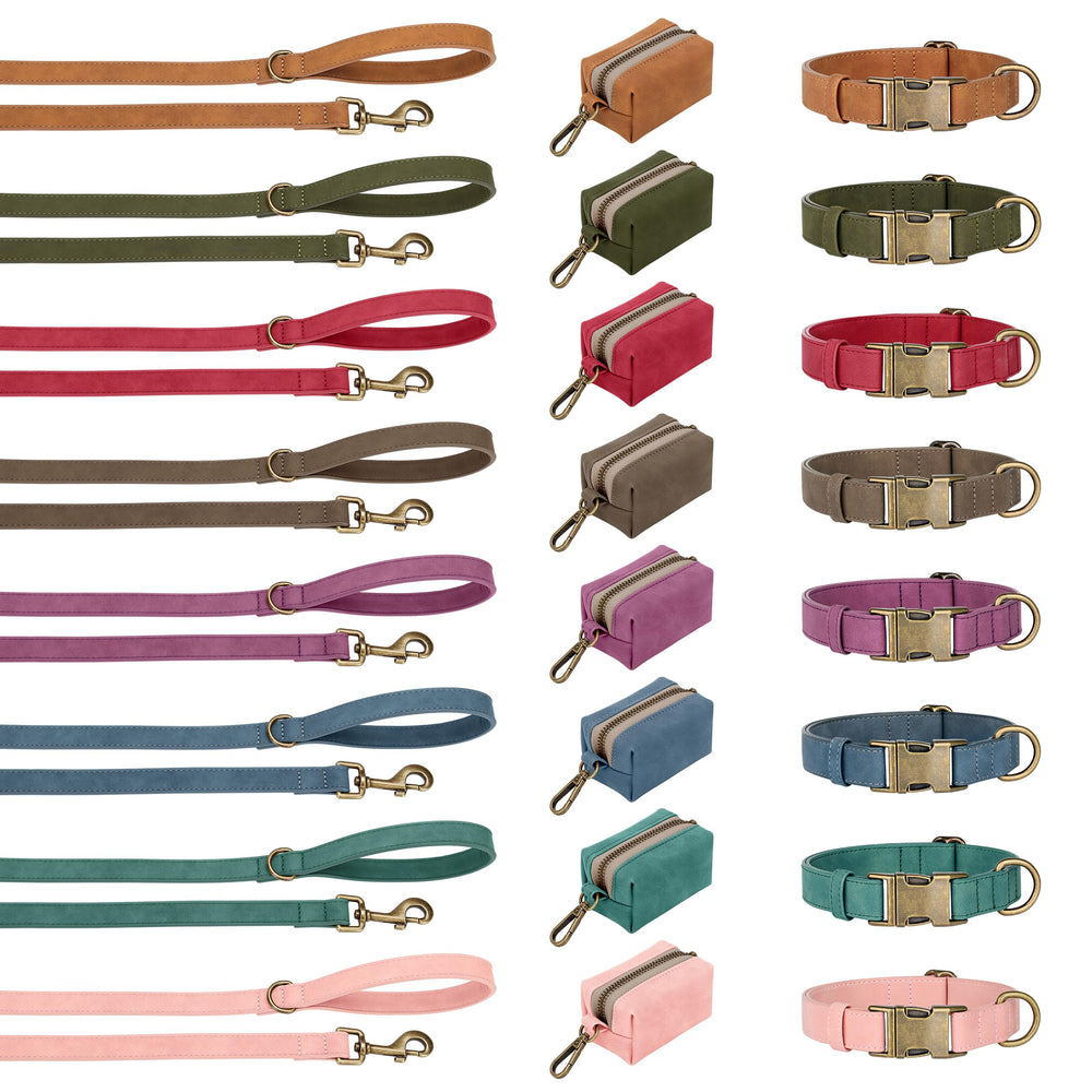 Didog collar con estilo moderno en tono verde.