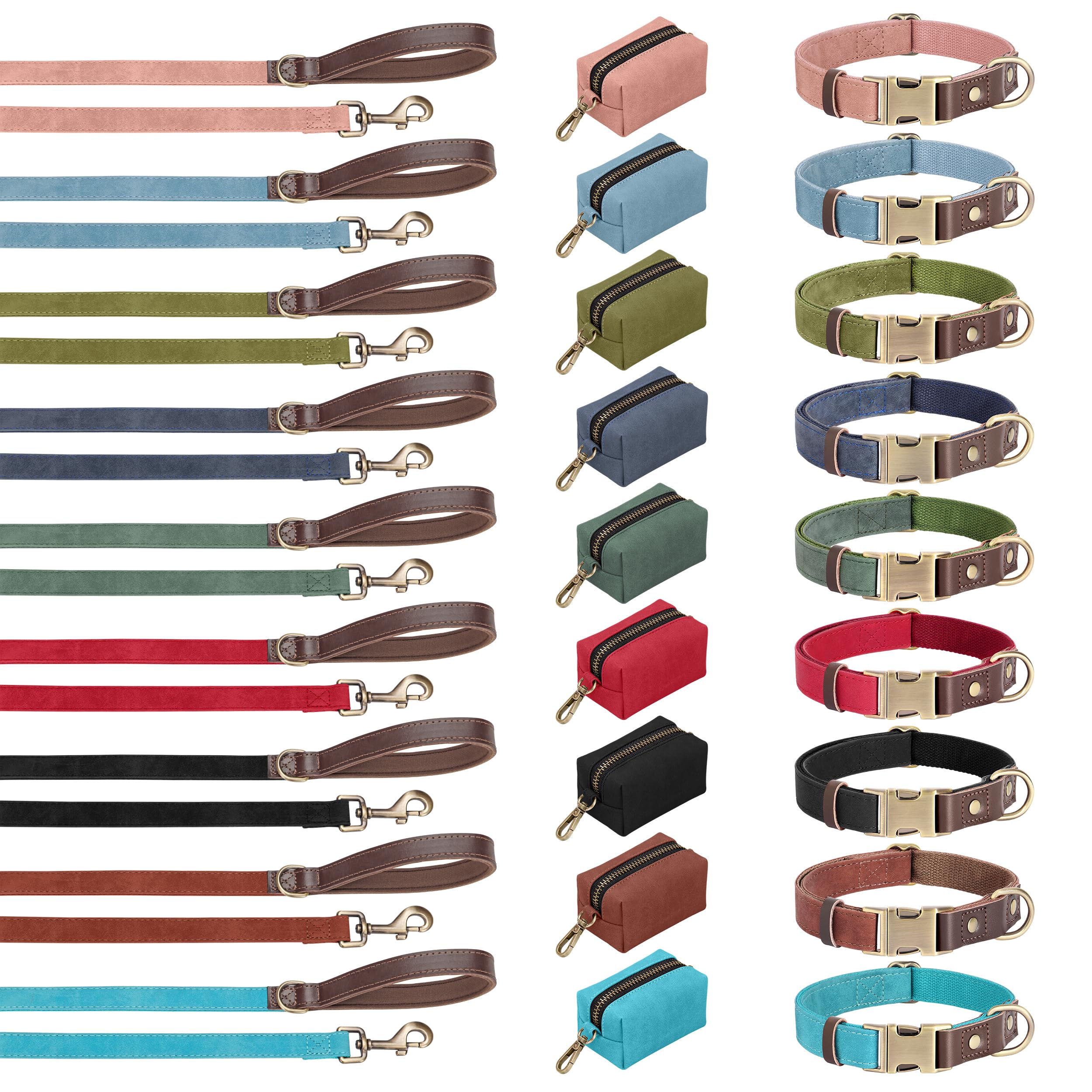 Didog collar marrón clásico, adaptable y elegante