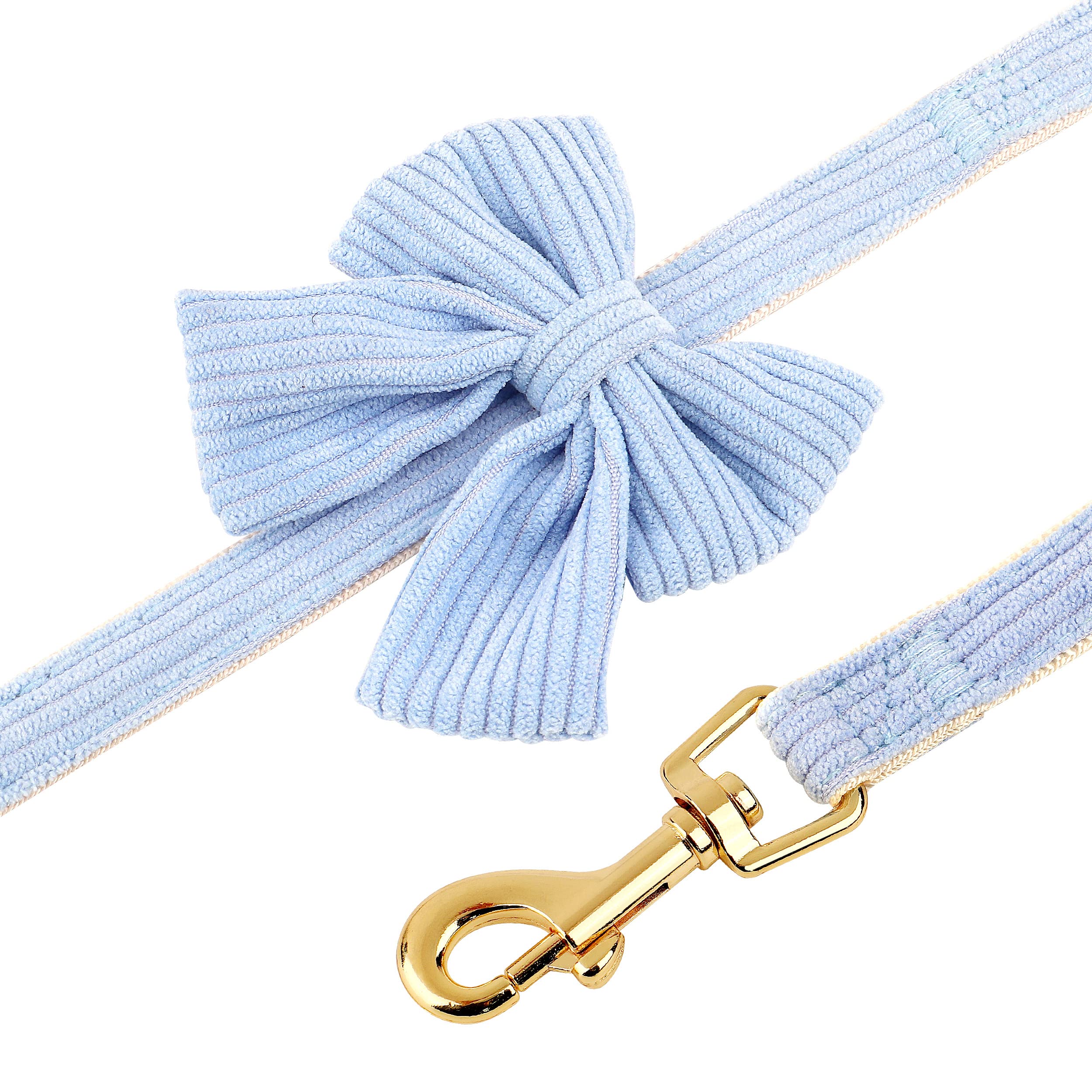 Didog set 3 en 1 arnés collar y correa para regalo en azul