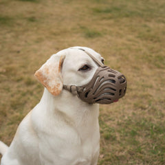 Bozal de silicona Diketone para perros grandes, cómodo y transpirable.