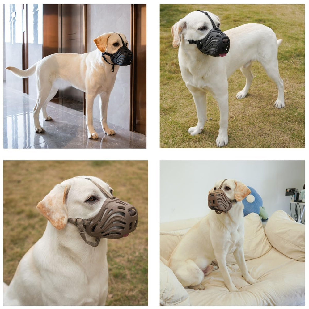 Ajuste anti deslizante con tres puntos de sujeción para perros grandes