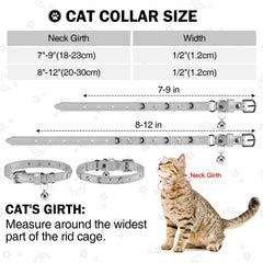 Collar con campana pequeña de DILLYBUD para gato