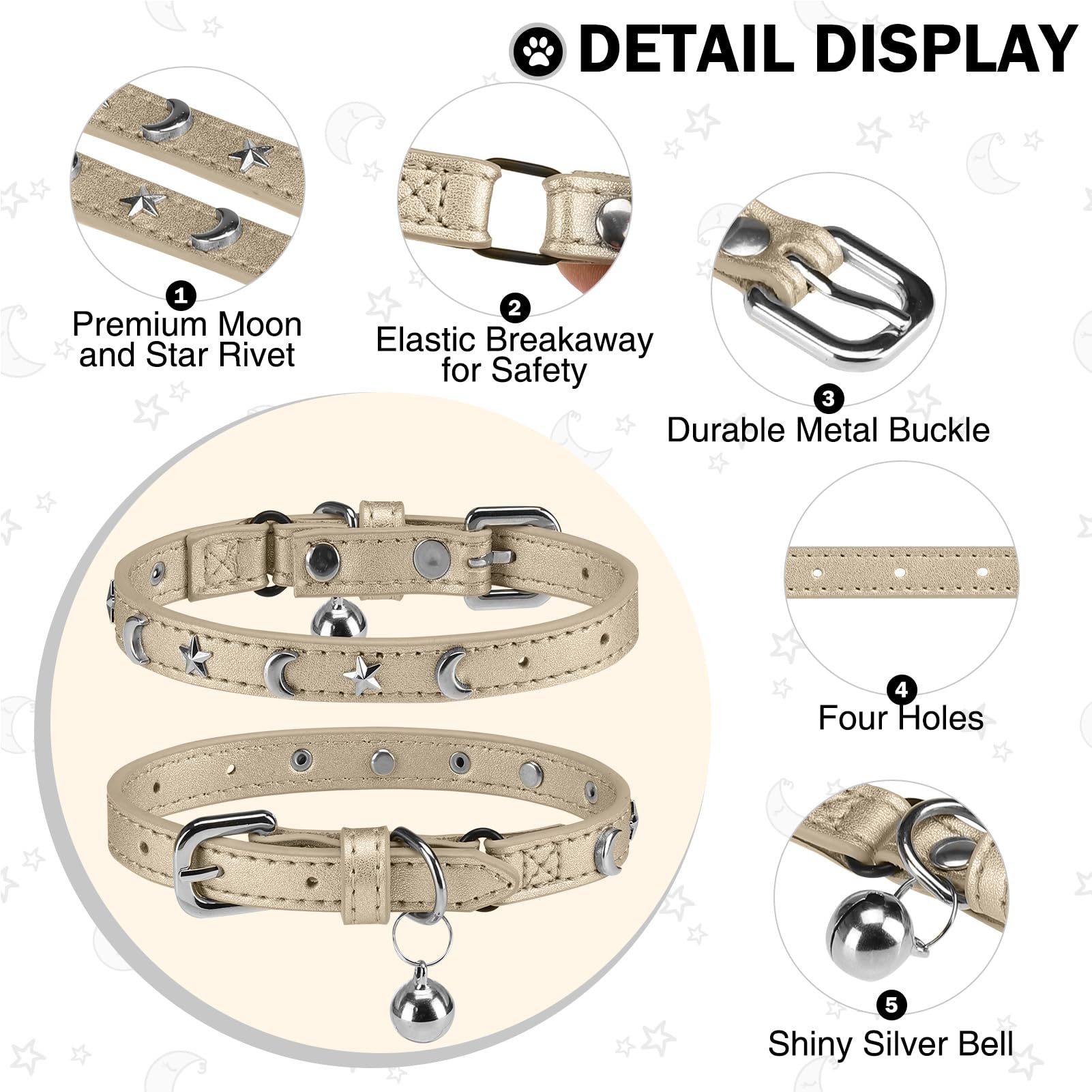 Collar DILLYBUD con cinturón elástico para mayor seguridad durante el juego.