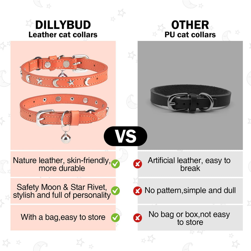 DILLYBUD collar con estrellas y lunas para un estilo distintivo.