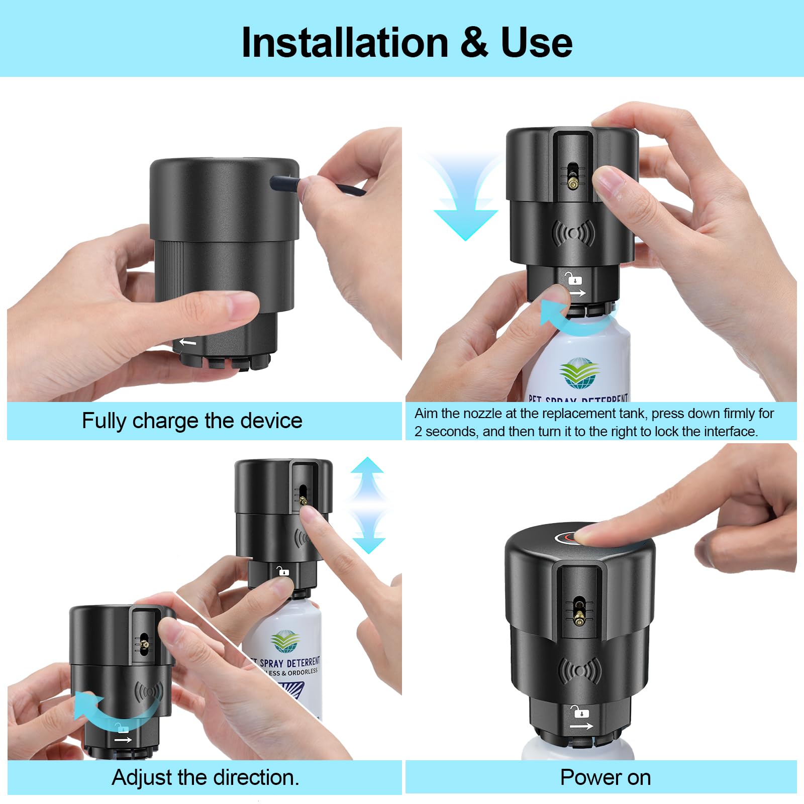 diloqio protección de muebles y plantas con spray disuasorio