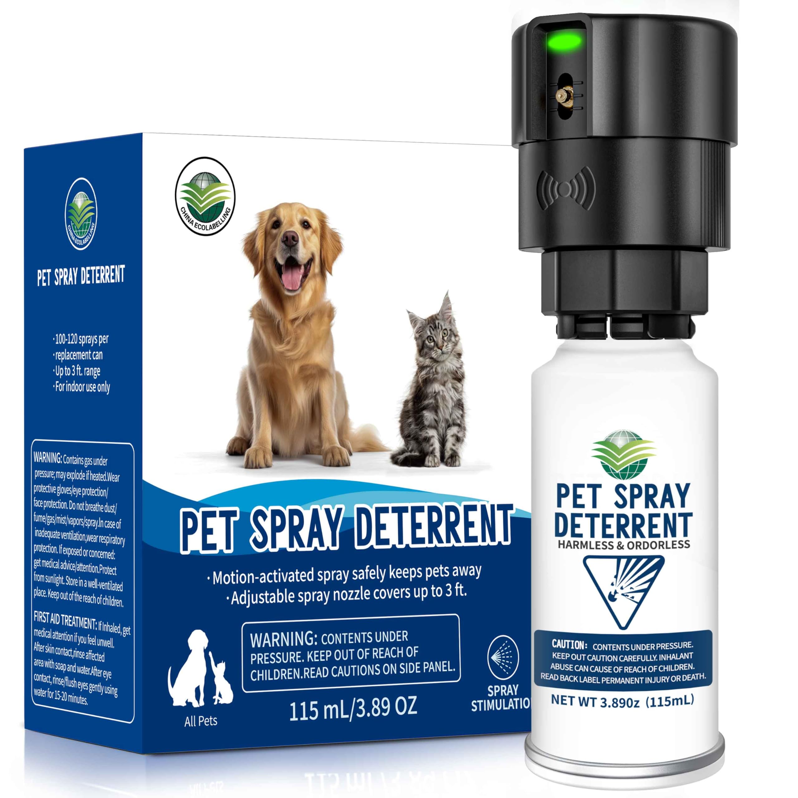 diloqio sistema disuasorio de spray para gatos protegiendo muebles