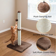 Dimaka bola-juguete-peluche, atrae al gato para juego y estiramiento.