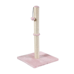 Dimaka poste-gato vertical de 29 pulgadas ofrece altura y estabilidad para rayar sin volcamiento.