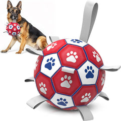 Diman pelotea para perros con textura hexagonal para juego interactivo