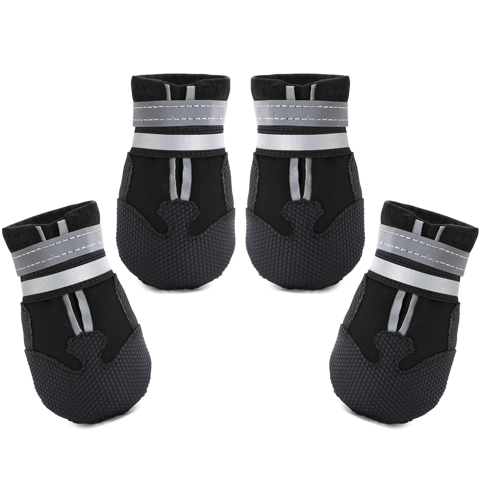 Dimicoo botas para perros protegen las patas en lluvia
