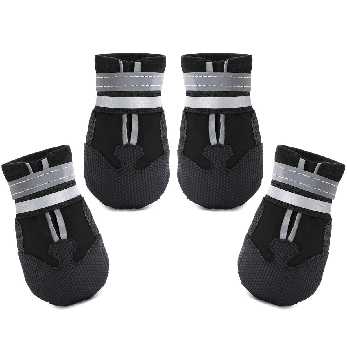 Dimicoo botas resistentes al agua para perros medianos y grandes, ideal para lluvia.