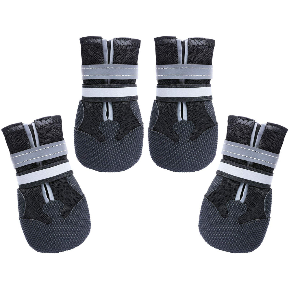 Dimicoo botas para perro transpirables protegen las patas durante paseos.
