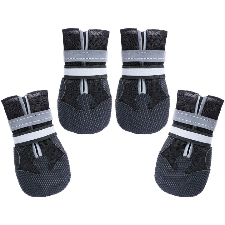 Dimicoo botas transpirables para perros, ideales para paseos cómodos en verano.