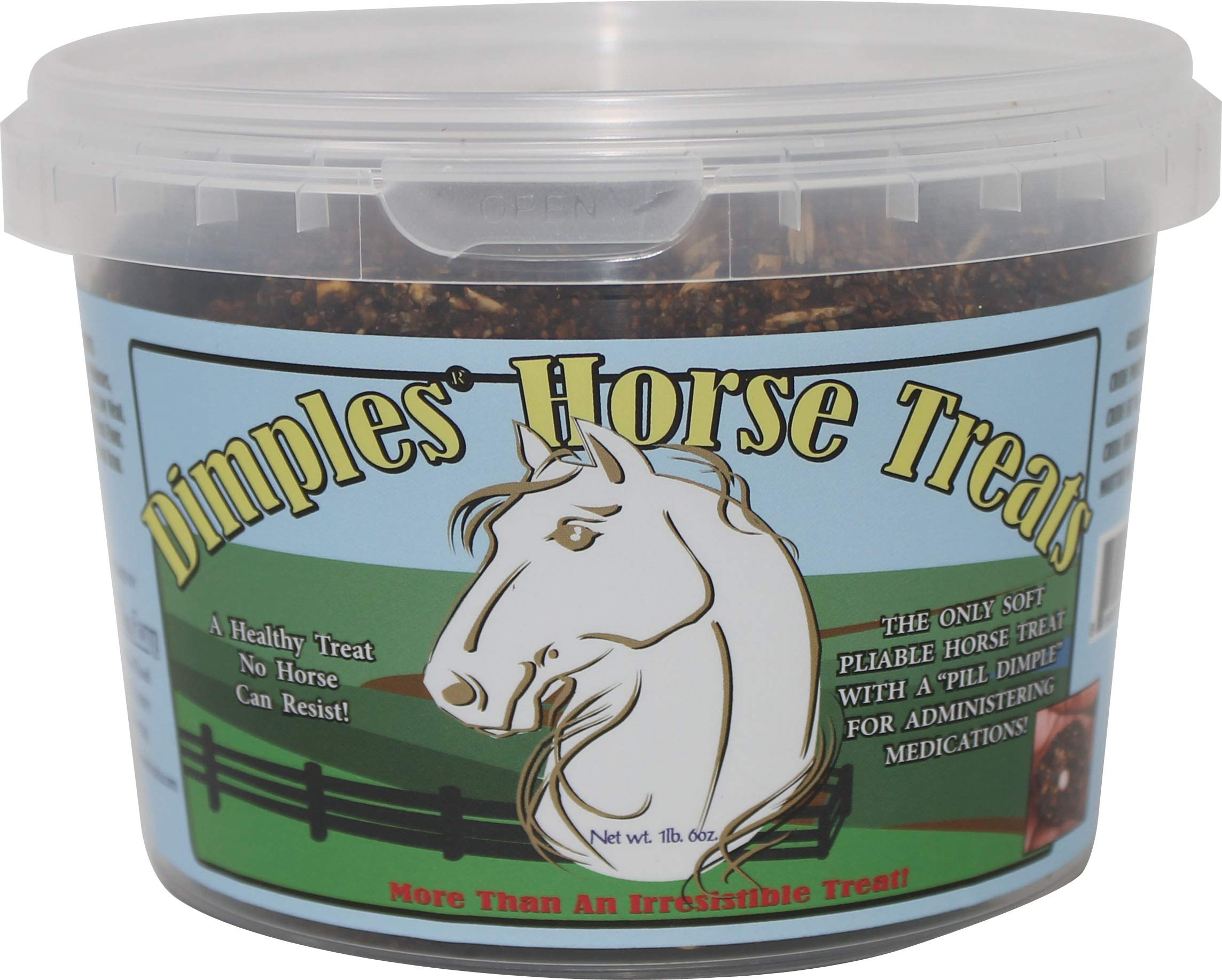 Dimples Horse Treats con Píldimples, galletas para caballos que facilitan medicación y entrenamiento