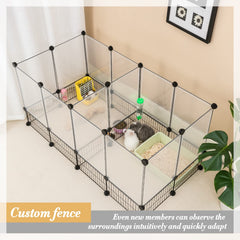 DINMO jaula-diy expandible permite crear configuraciones para espacios diferentes