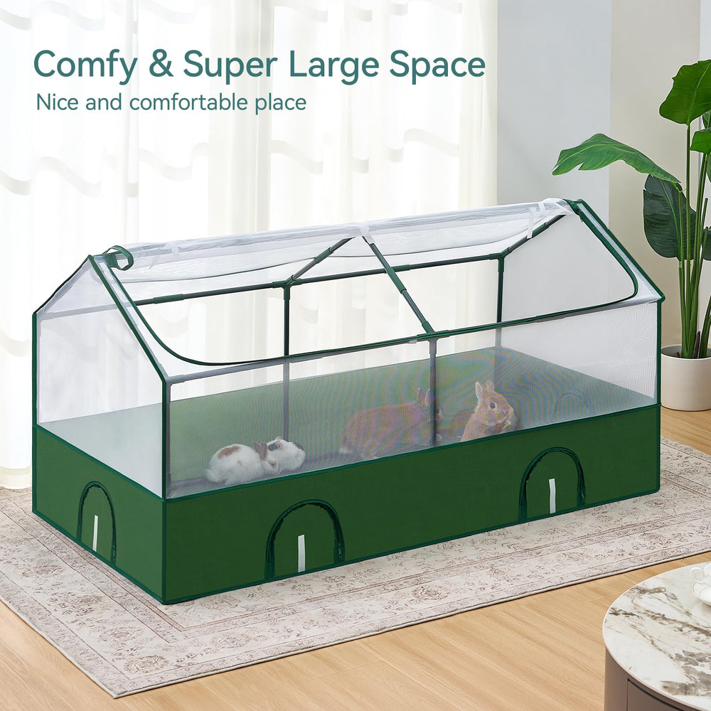 Dinmo Playpen para hamsters con puertas de acceso fáciles de abrir