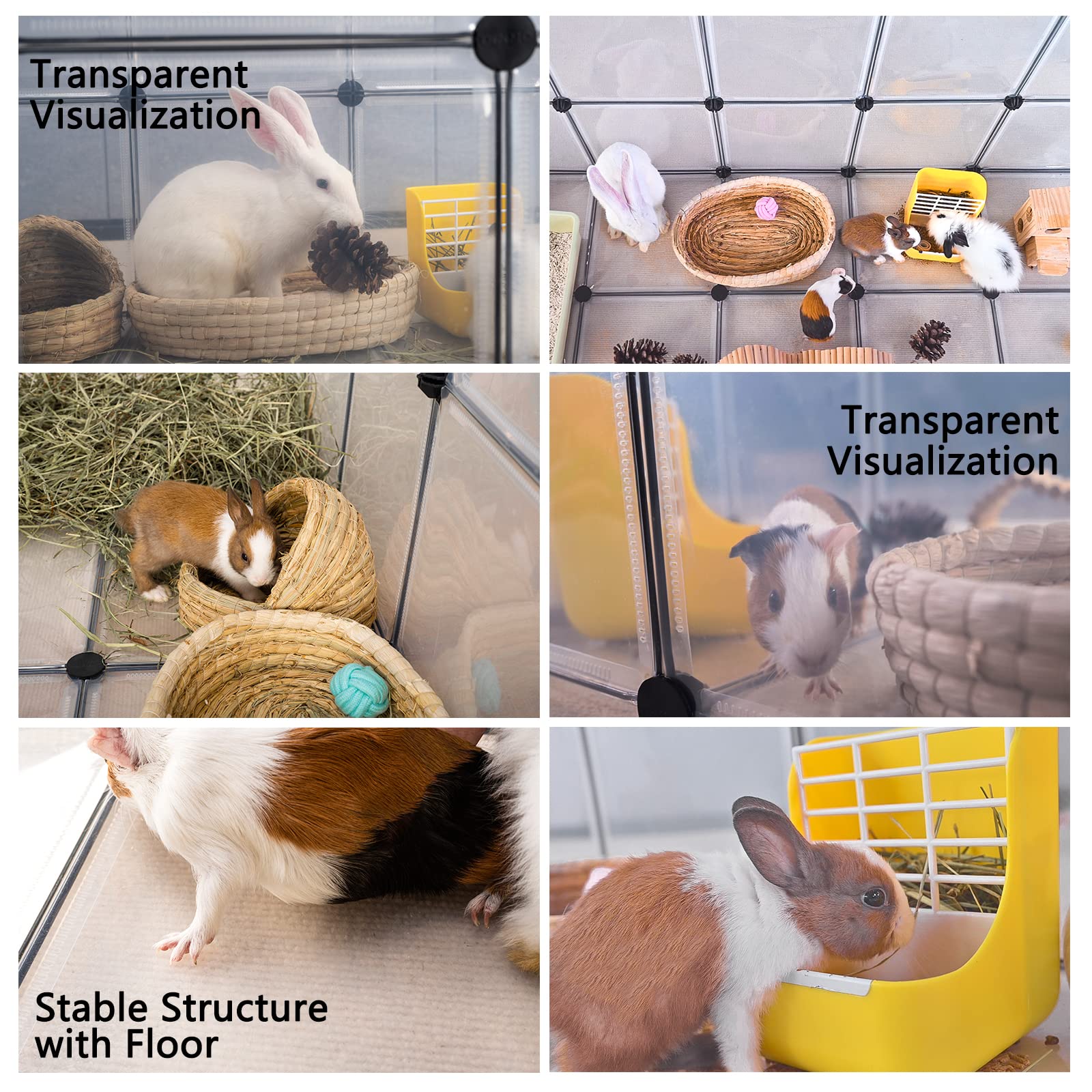 DINMO uso modular para conejos, cobayas y otros pequeños.