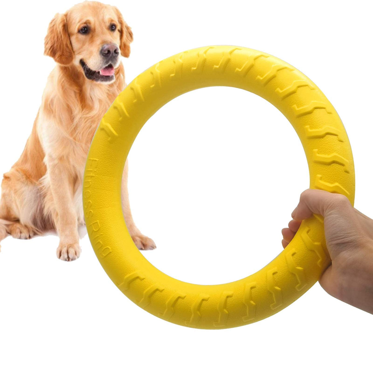 DLDER XL disco volador indestructible para perros, ideal para juego exterior