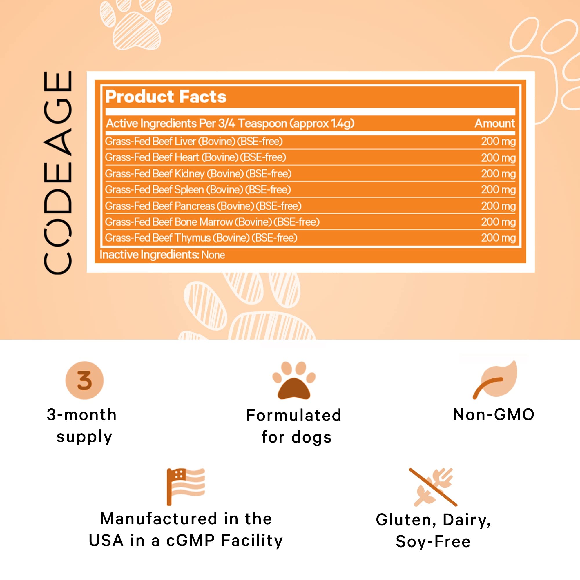 DNA PET hígado de res deshidratado para perros, fuente de vitaminas y aminoácidos.