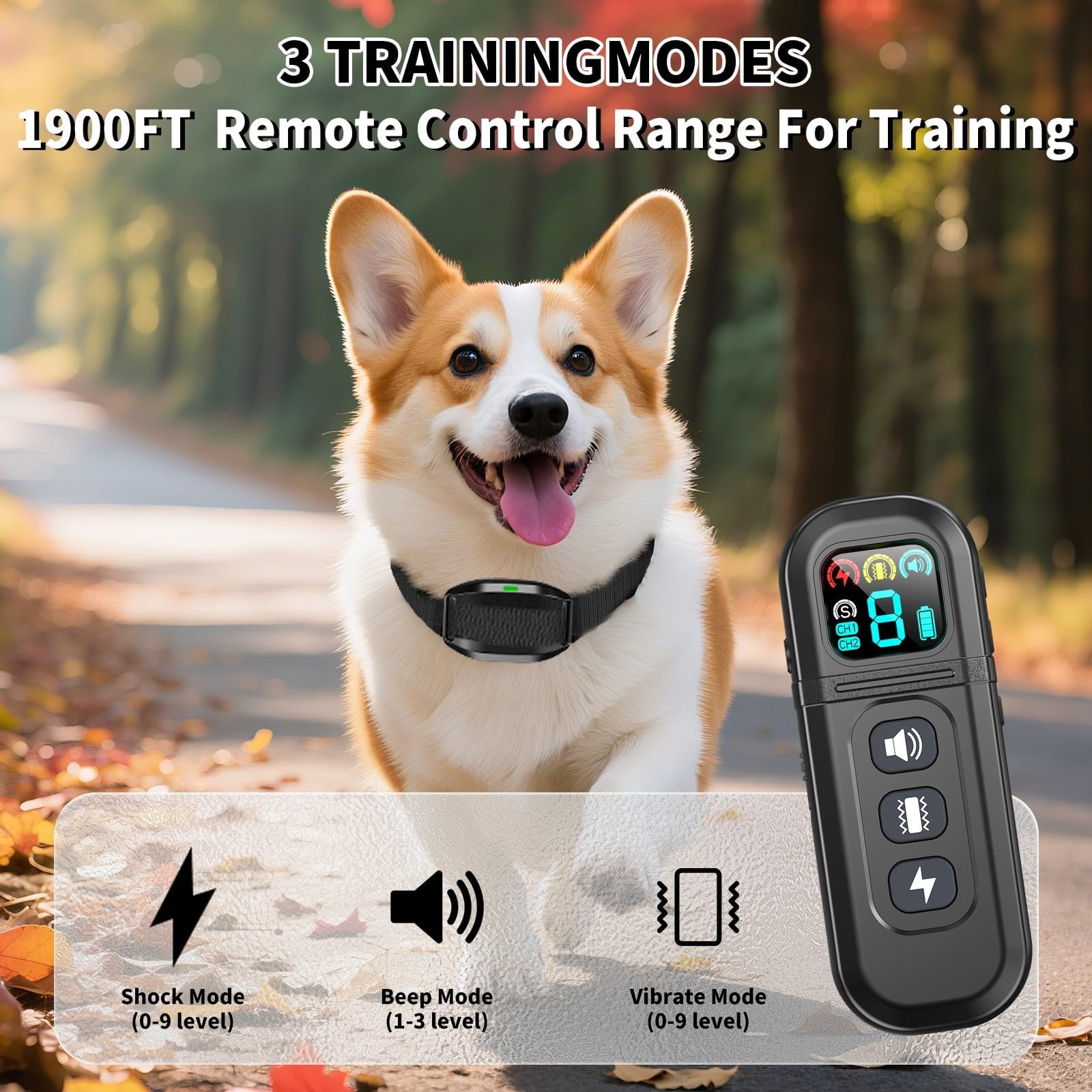 DOBE collar-entrenamiento-perro-pequeno-correa-ajustable, comodidad durante entrenamientos al aire libre.