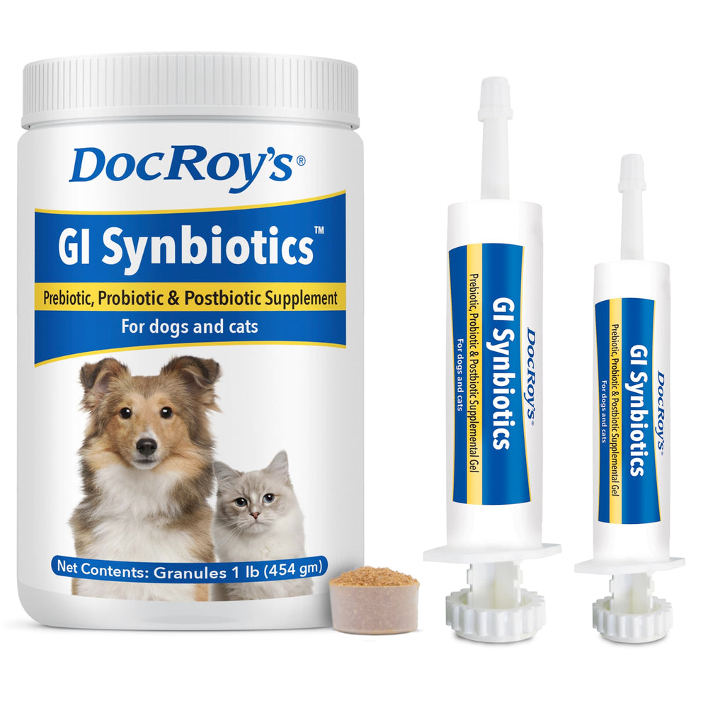 Doc Roy’s GI Synbiotics sabor pollo para paladares caninos y felinos