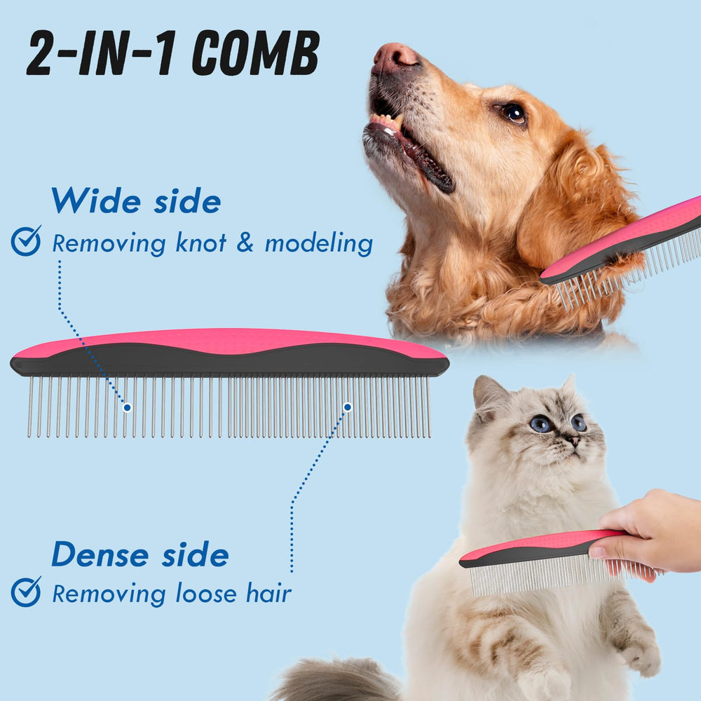 Docrok dematado para perros y gatos: alivia enredos y pelos sueltos.