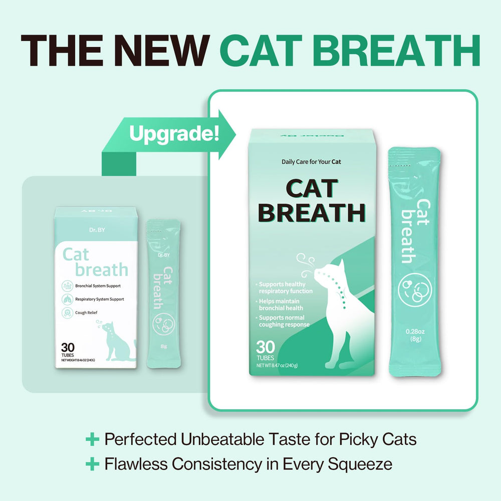 Doctor By Cat Breath fórmula masticable TF-343 para bienestar bronquial.