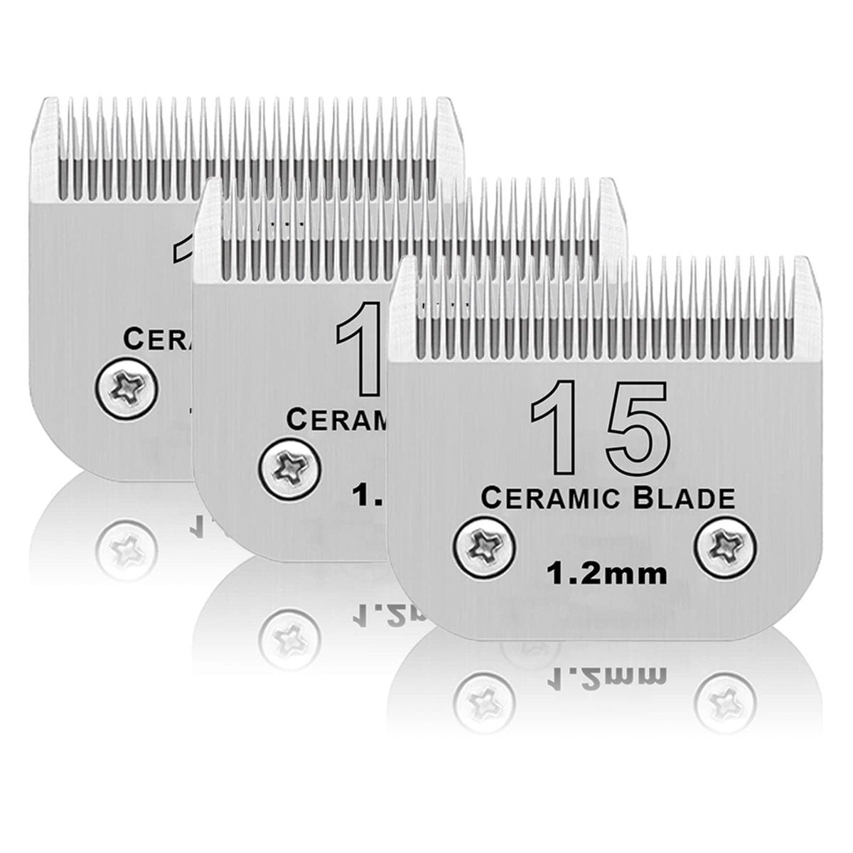 Cuchilla DODAER 15# desmontable para mascotas, corte preciso y cambio fácil.