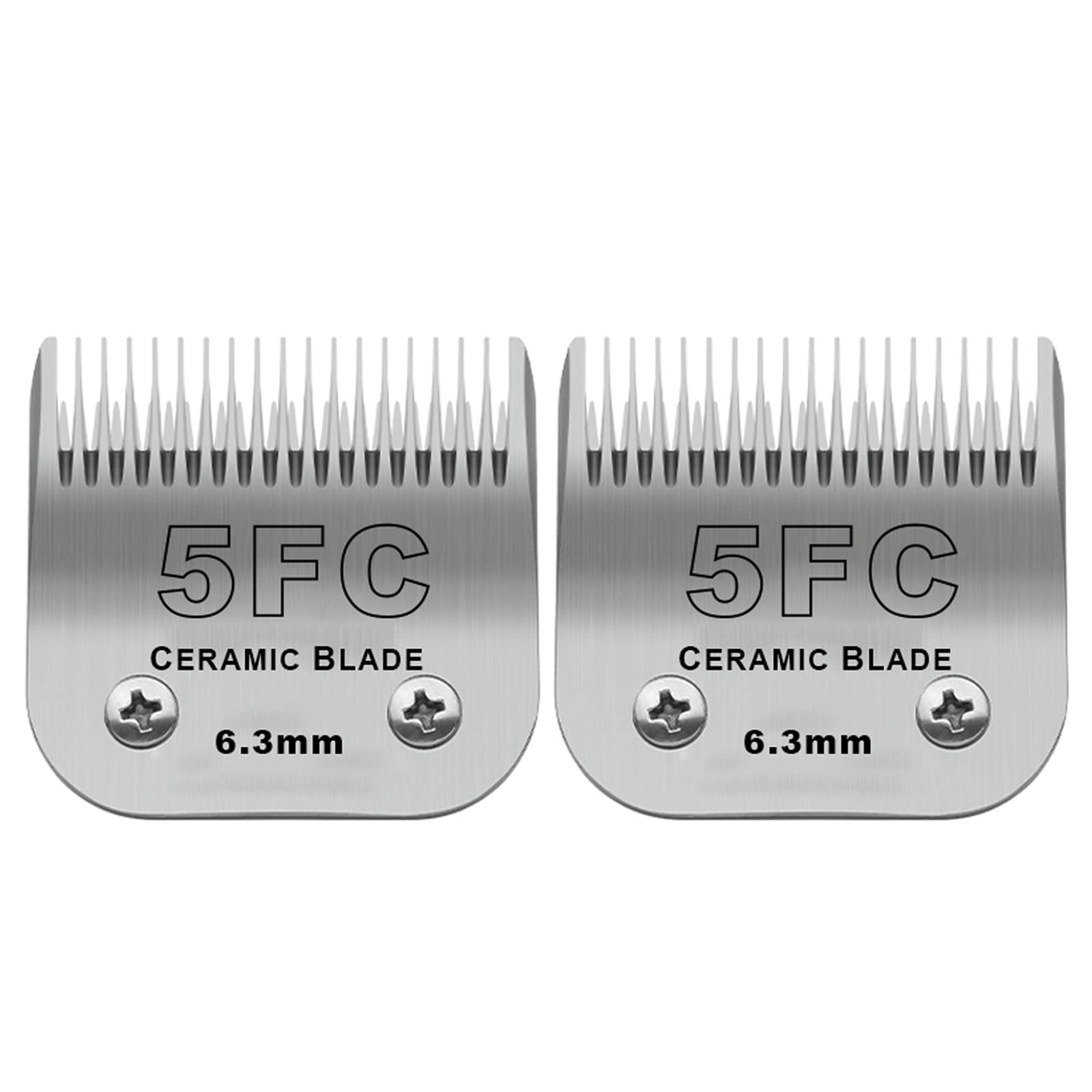 Cuchilla 5FC de DODAER, 6,3 mm, para un corte limpio en perros.