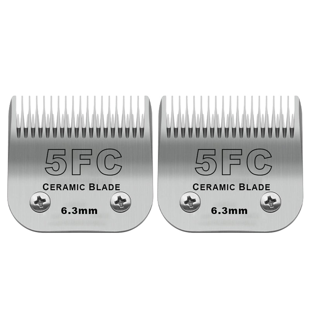 Cuchilla 5FC de DODAER, 6,3 mm, para un corte limpio en perros.