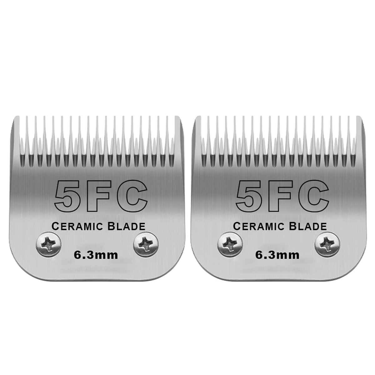 Cuchilla 5FC de DODAER, 6,3 mm, para un corte limpio en perros.