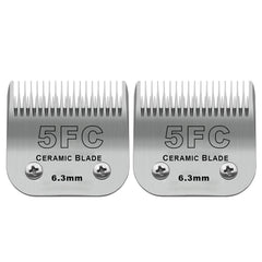 Cuchilla 5FC de DODAER, 6,3 mm, para un corte limpio en perros.