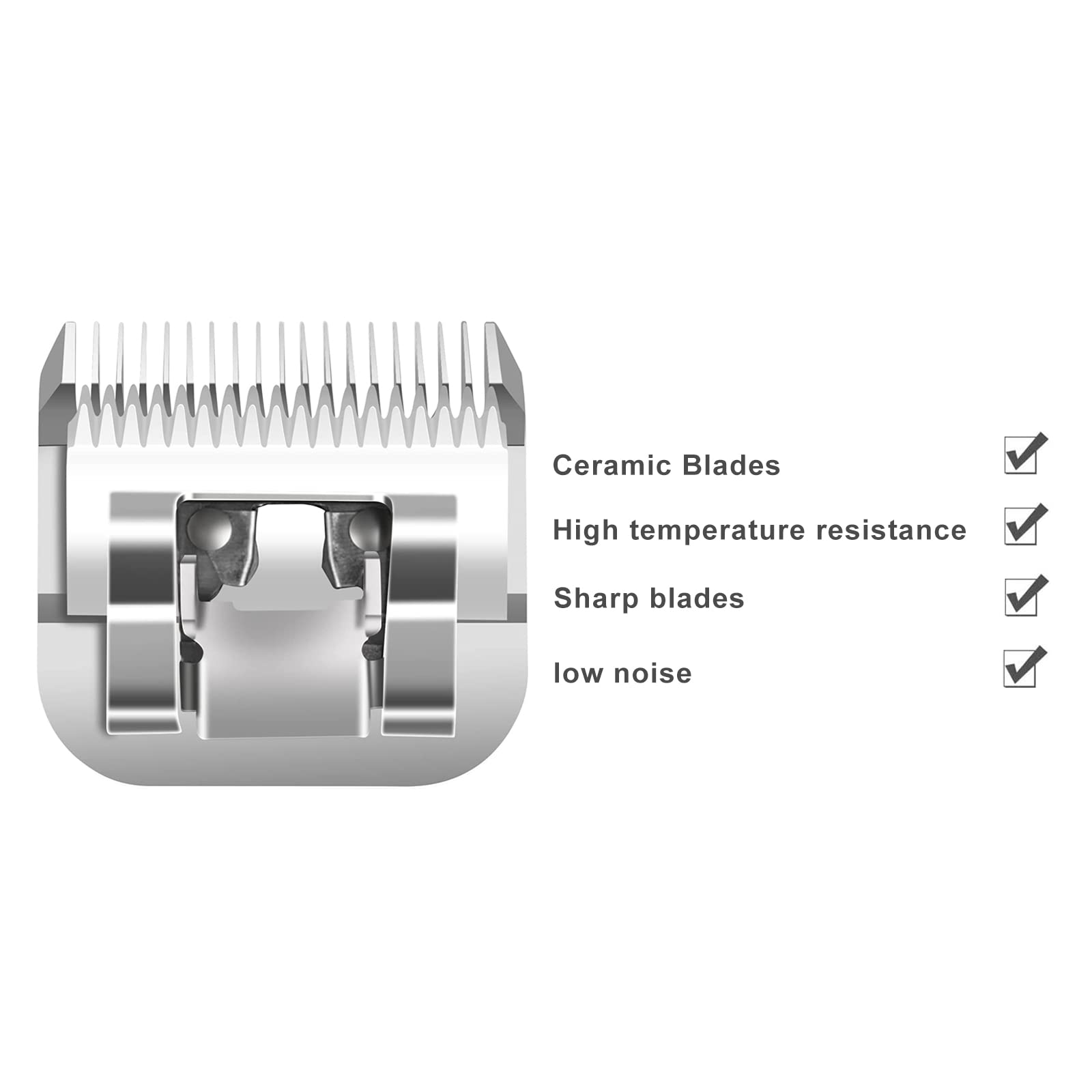 DODAER hojas cerámicas desmontables 3-3/4FC, corte de 13 mm para acabados.