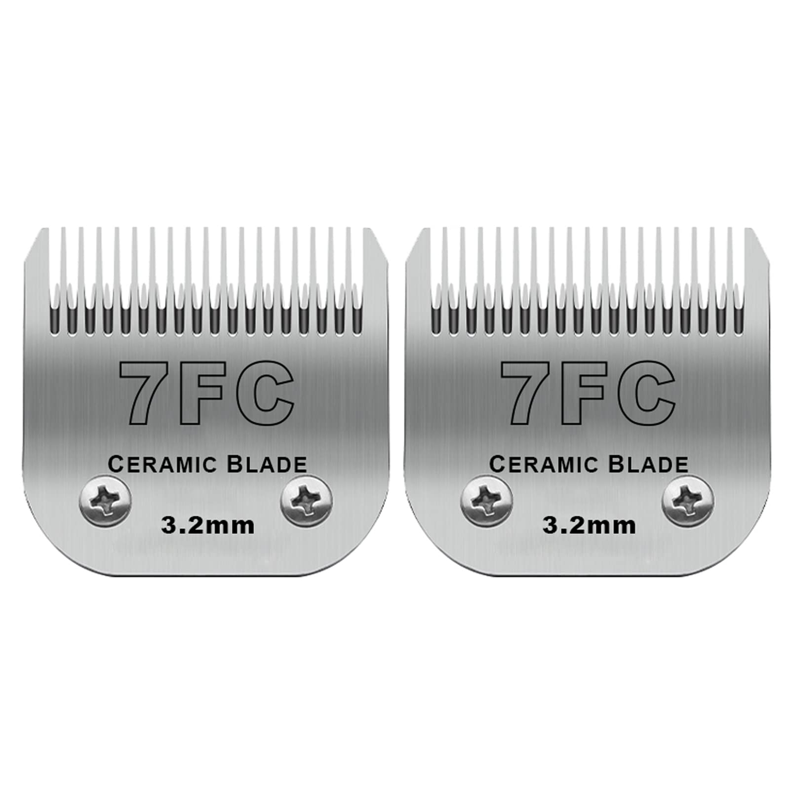 DODAER: paquete de dos cuchillas cerámicas 7FC para un corte cómodo