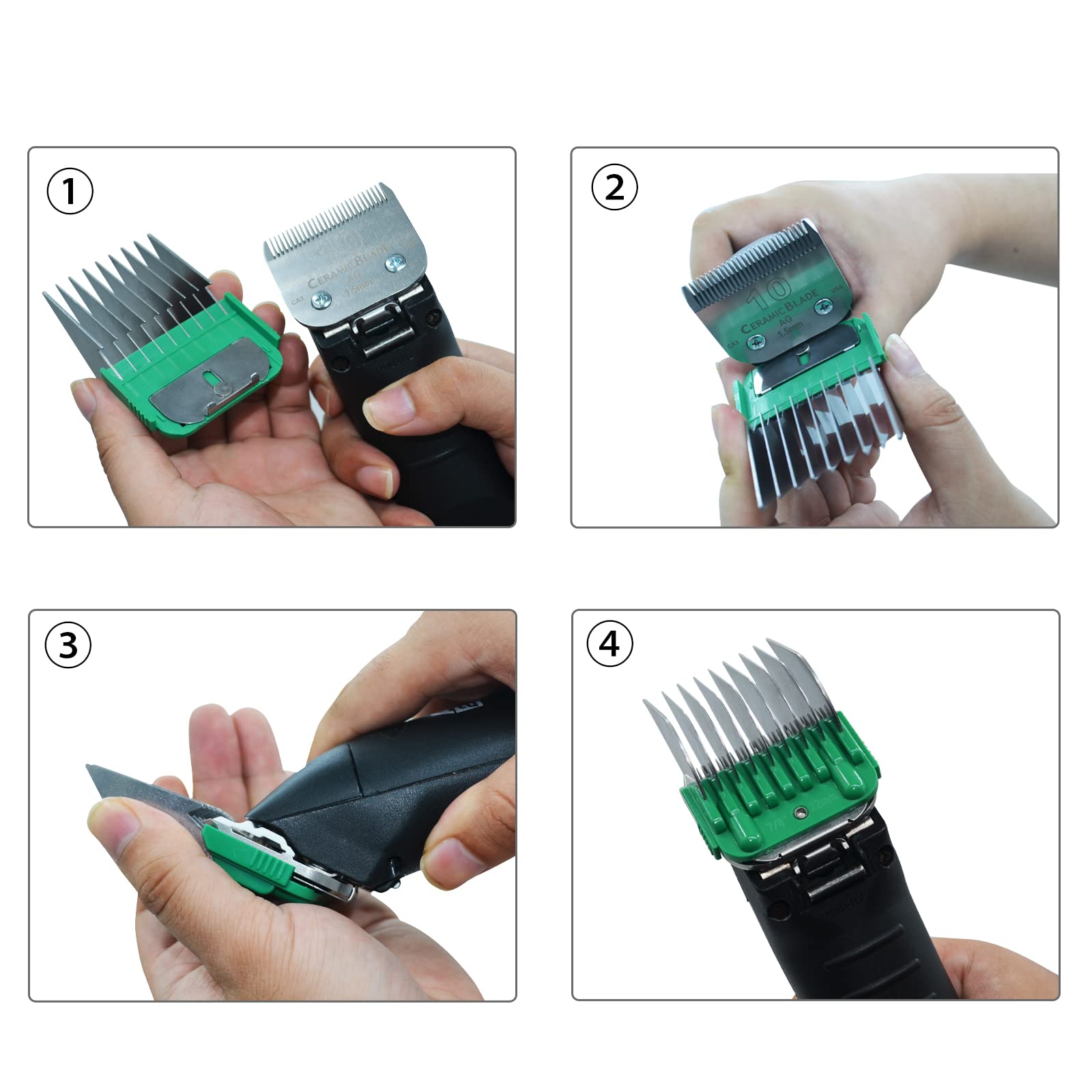 DODAER uso profesional con cortapelos para recortes precisos.