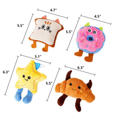 Juguete dododola peluche con crujido que estimula el juego seguro