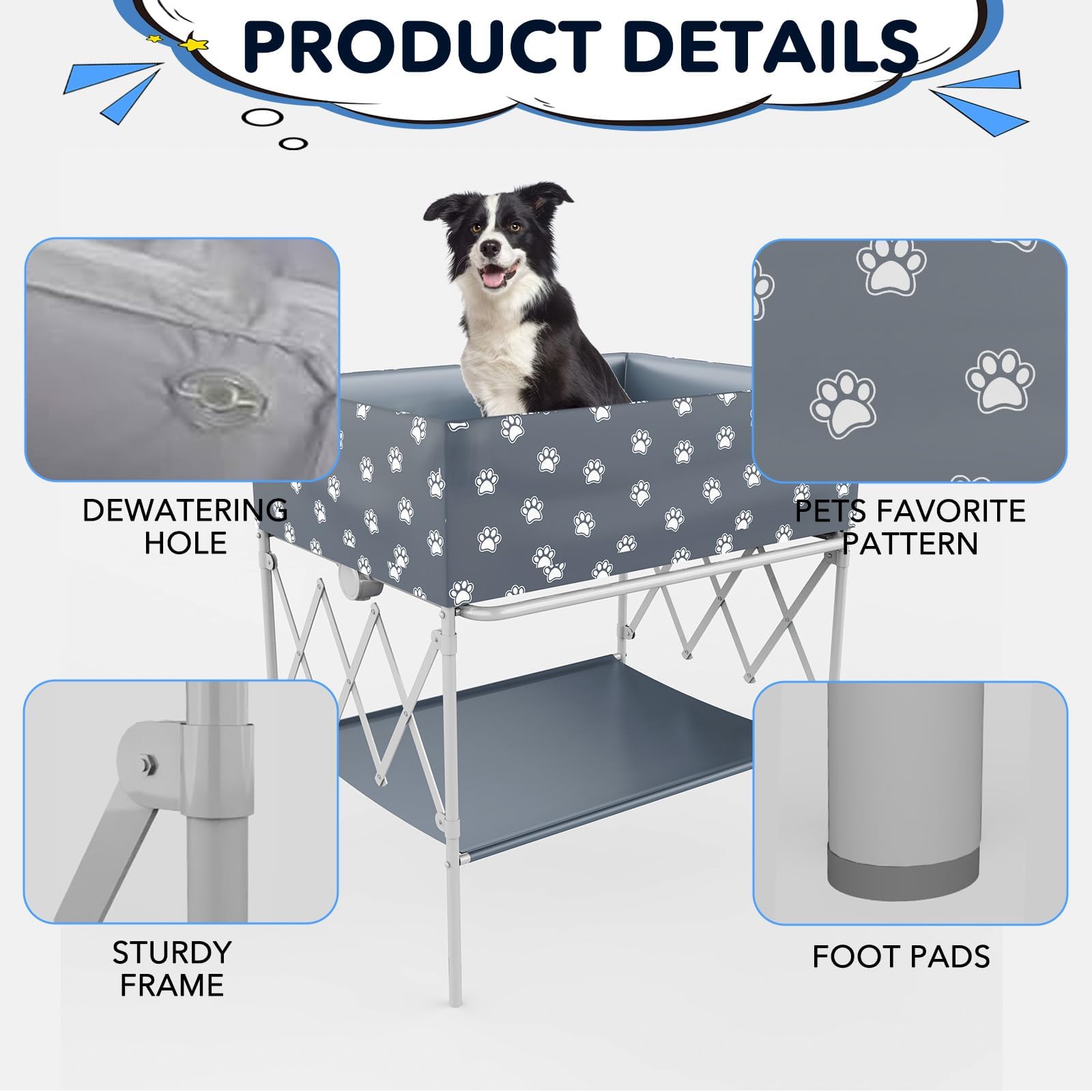 Doerpuz estructura de aluminio y PVC marino resistente y estable