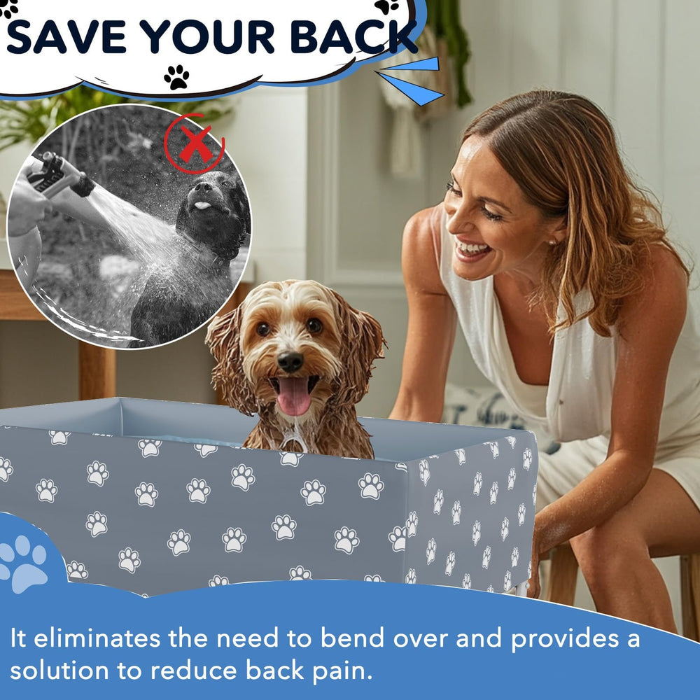 Doerpuz uso interior y exterior para baño y cuidado de perros