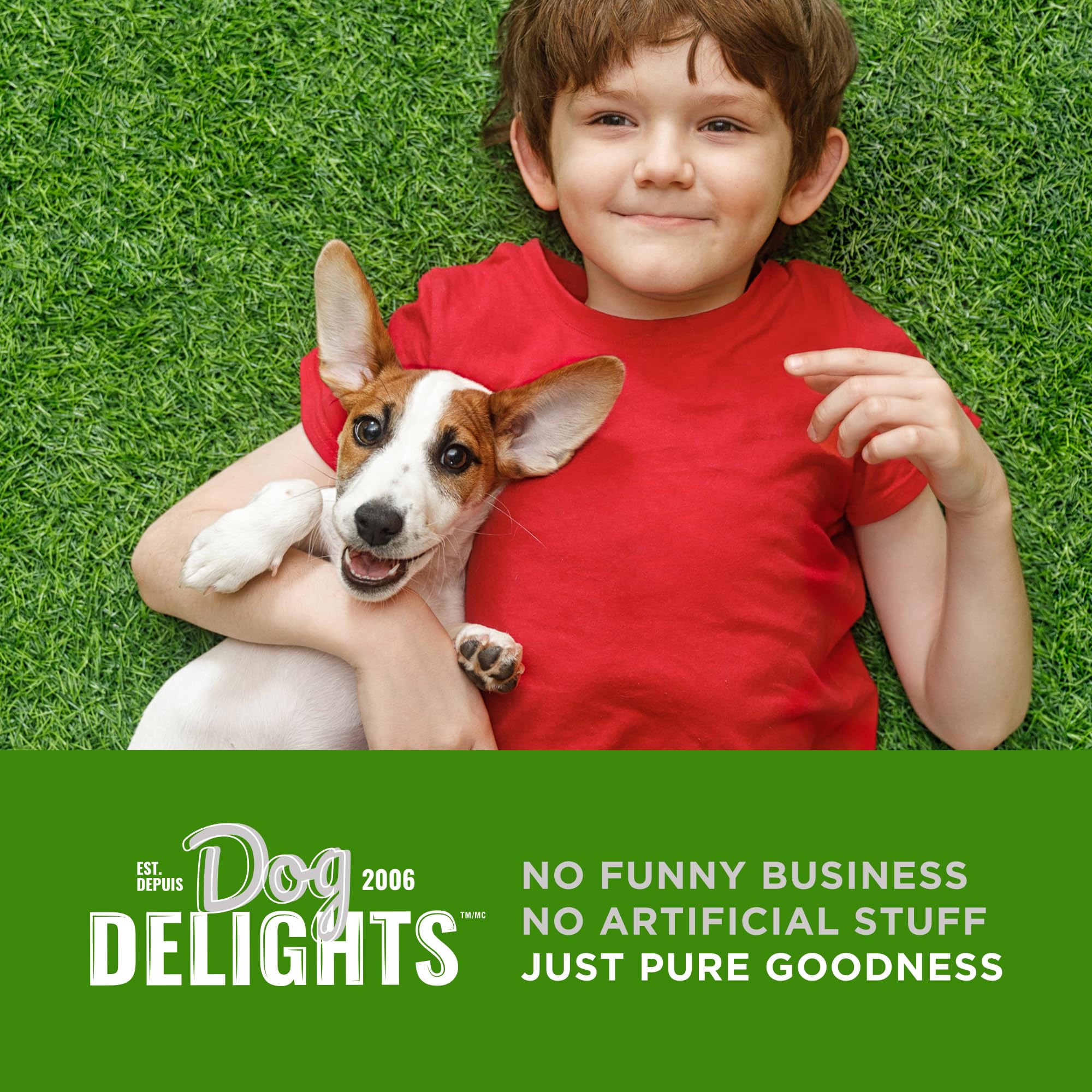 Dog Delights ideal para entrenamiento, refuerza conductas positivas.